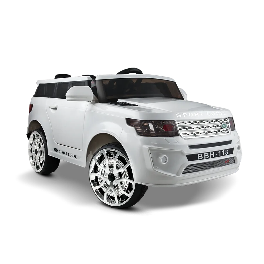 Ride on car LANDROVER White