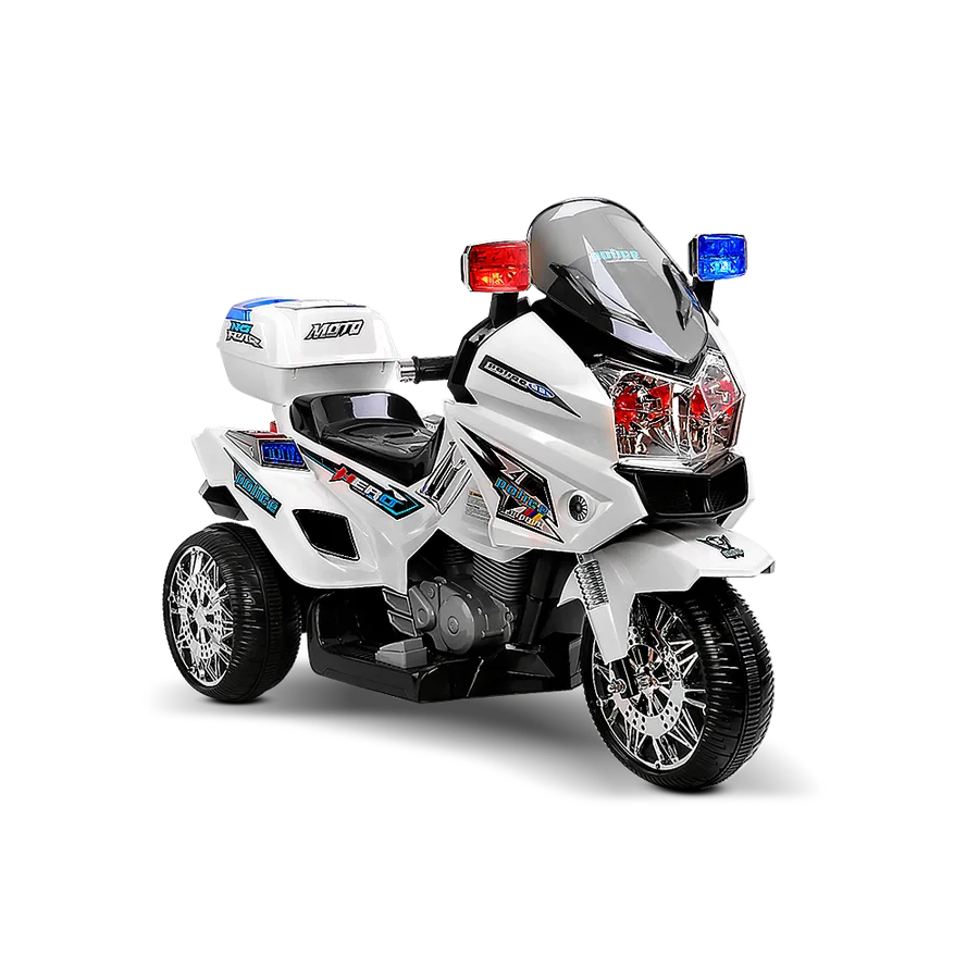 Patrol Motorbike White